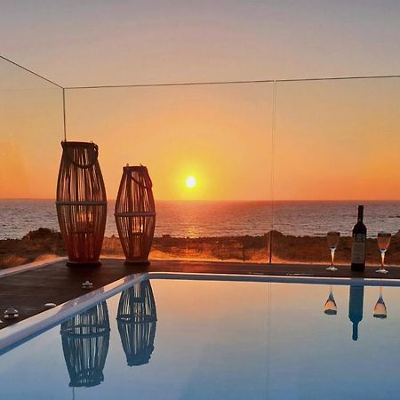 Tramonto Luxury Villa No1- Breathtaking Sunset View Foiníkion エクステリア 写真