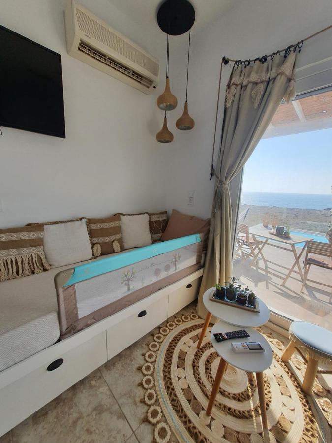 Tramonto Luxury Villa No1- Breathtaking Sunset View Foiníkion エクステリア 写真