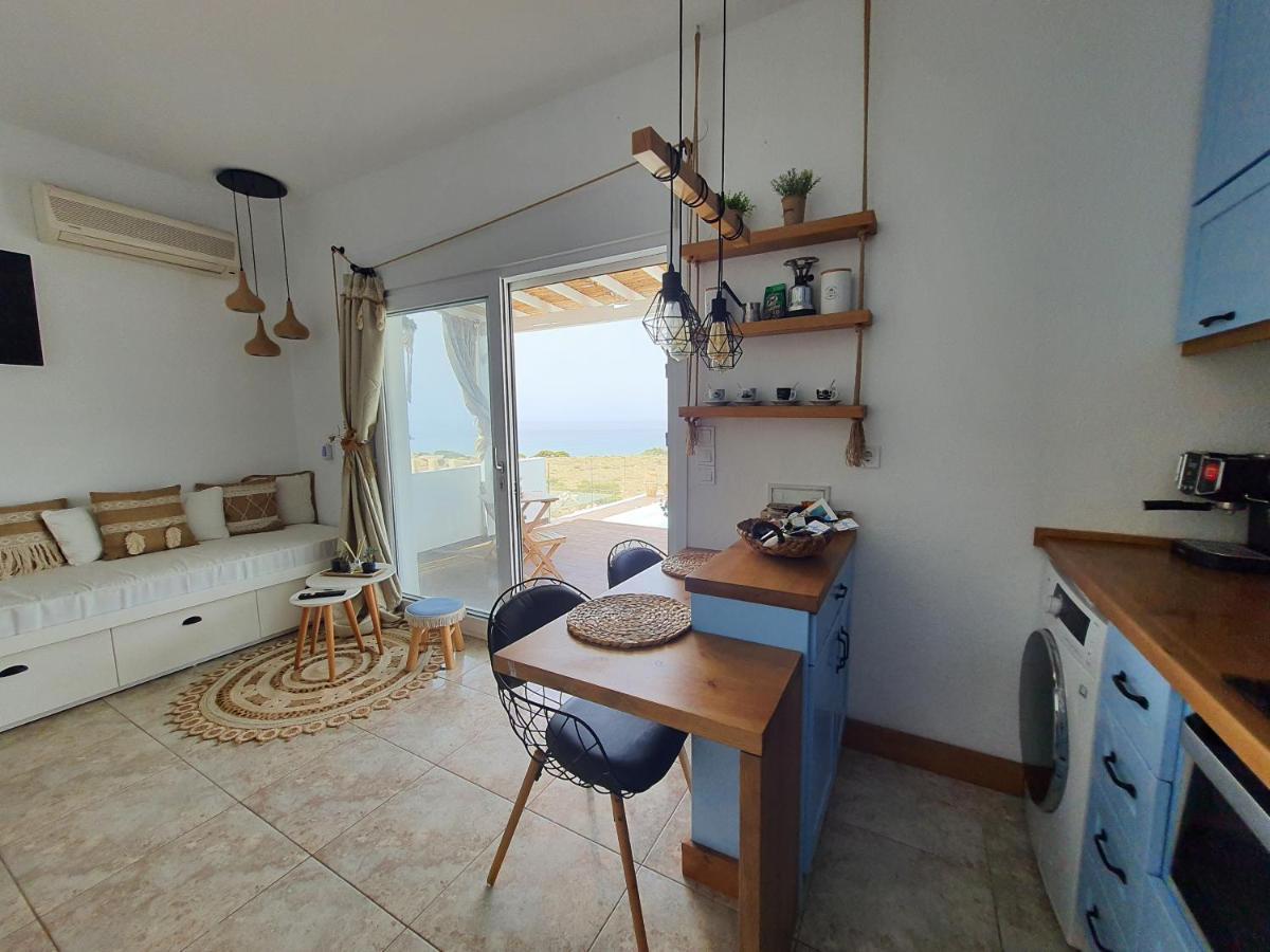 Tramonto Luxury Villa No1- Breathtaking Sunset View Foiníkion エクステリア 写真